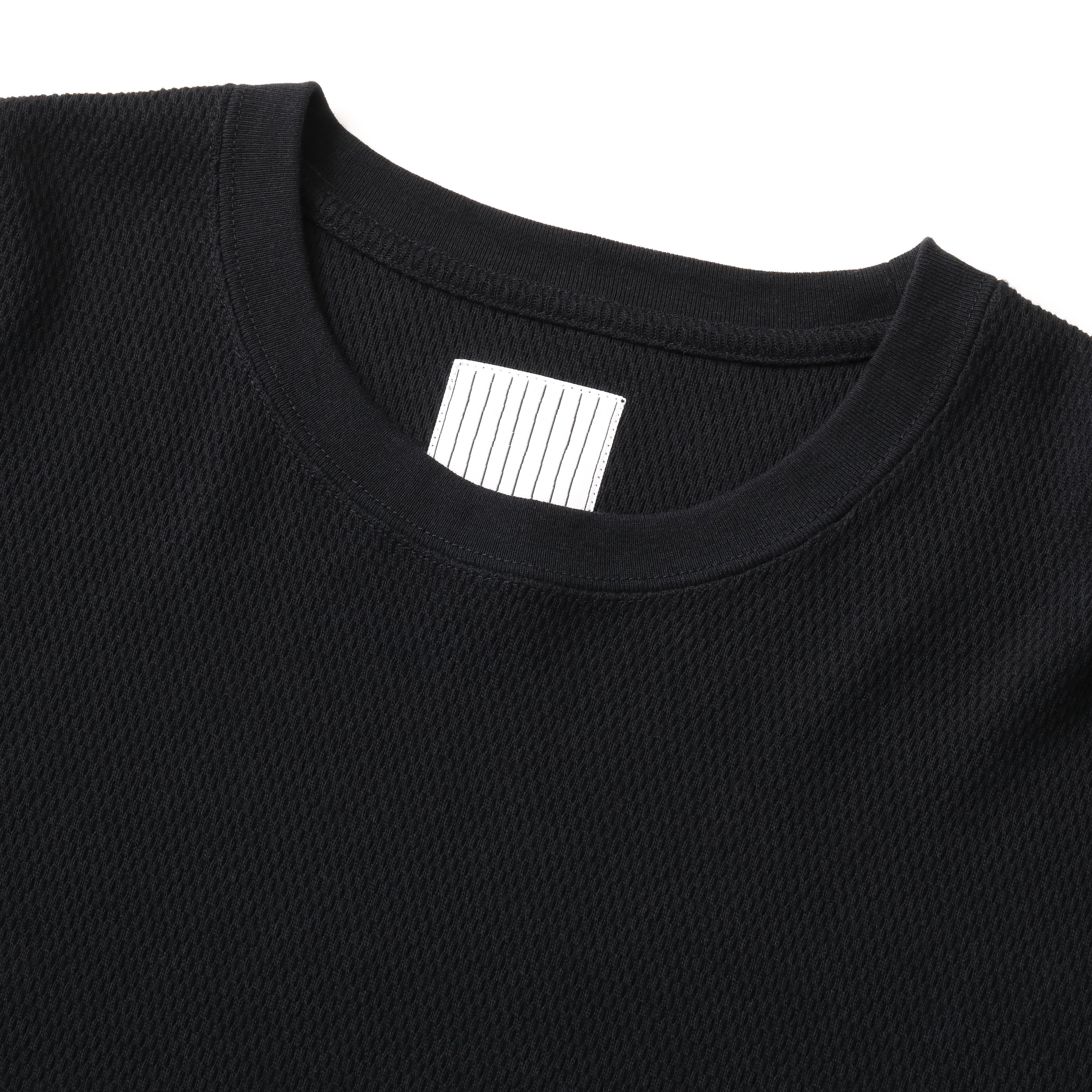 S.F.C BASIC THERMAL LS TEE - BLACK – STUDY SHOWROOM STORE