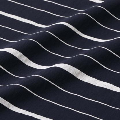 S.F.C SUPER BIG MIX STRIPE LS NYLON TEE NAVY【SFCFW25CS011】(N)