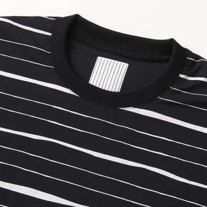 S.F.C SUPER BIG MIX STRIPE LS NYLON TEE BLACK【SFCFW25CS011】(N)