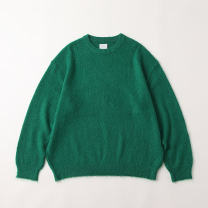 S.F.C LAME MOHAIR CREW GREEN【SFCFW25KN02】(N)