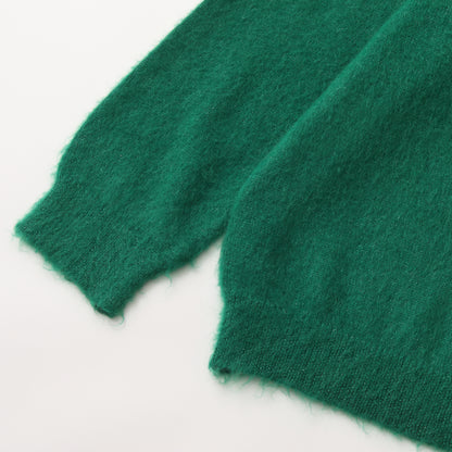 S.F.C LAME MOHAIR CARDIGAN GREEN【SFCFW25KN01】(N)