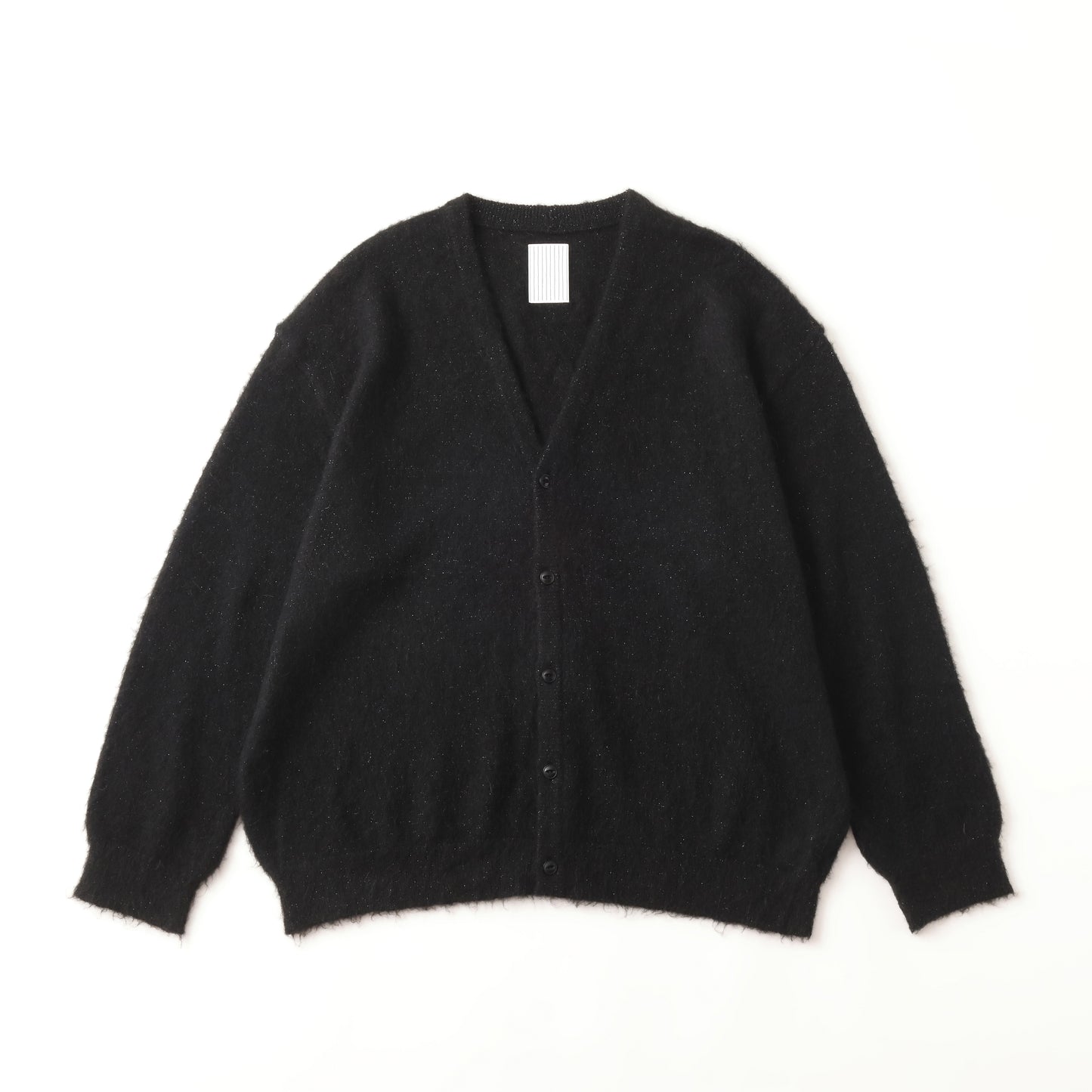 S.F.C LAME MOHAIR CARDIGAN BLACK【SFCFW25KN01】