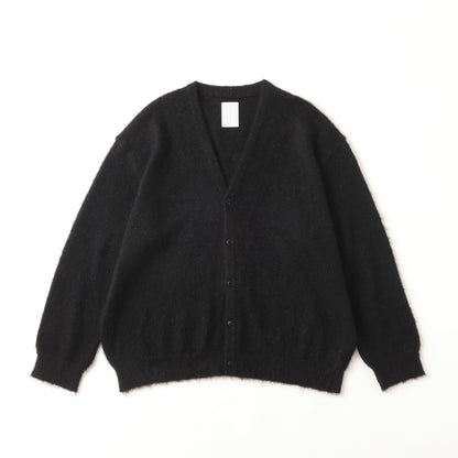 S.F.C LAME MOHAIR CARDIGAN BLACK【SFCFW25KN01】