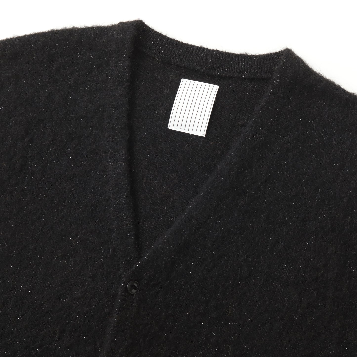 S.F.C LAME MOHAIR CARDIGAN BLACK【SFCFW25KN01】