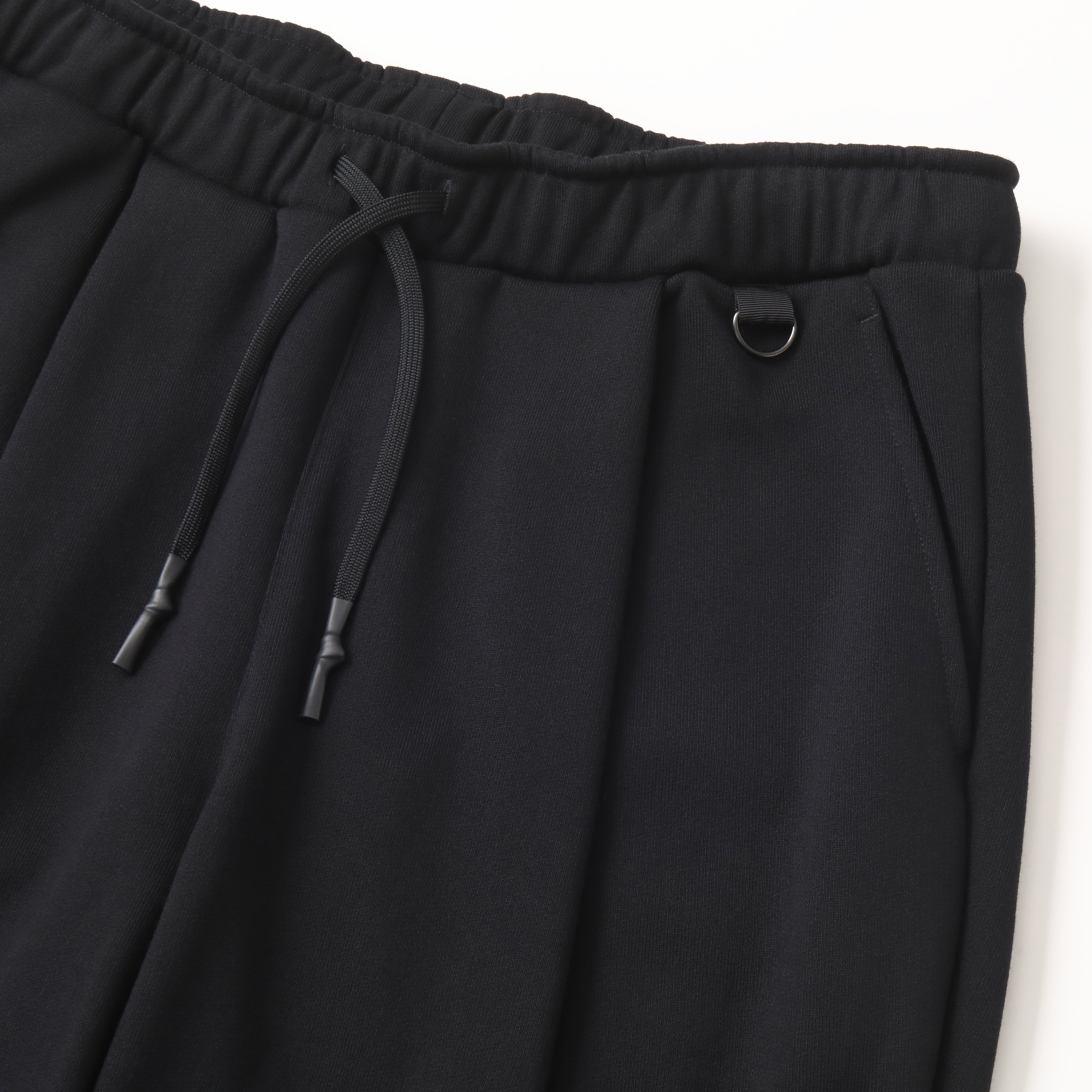 S.F.C TECH WIDE TAPERED SWEAT PANTS - BLACK – STUDY SHOWROOM STORE