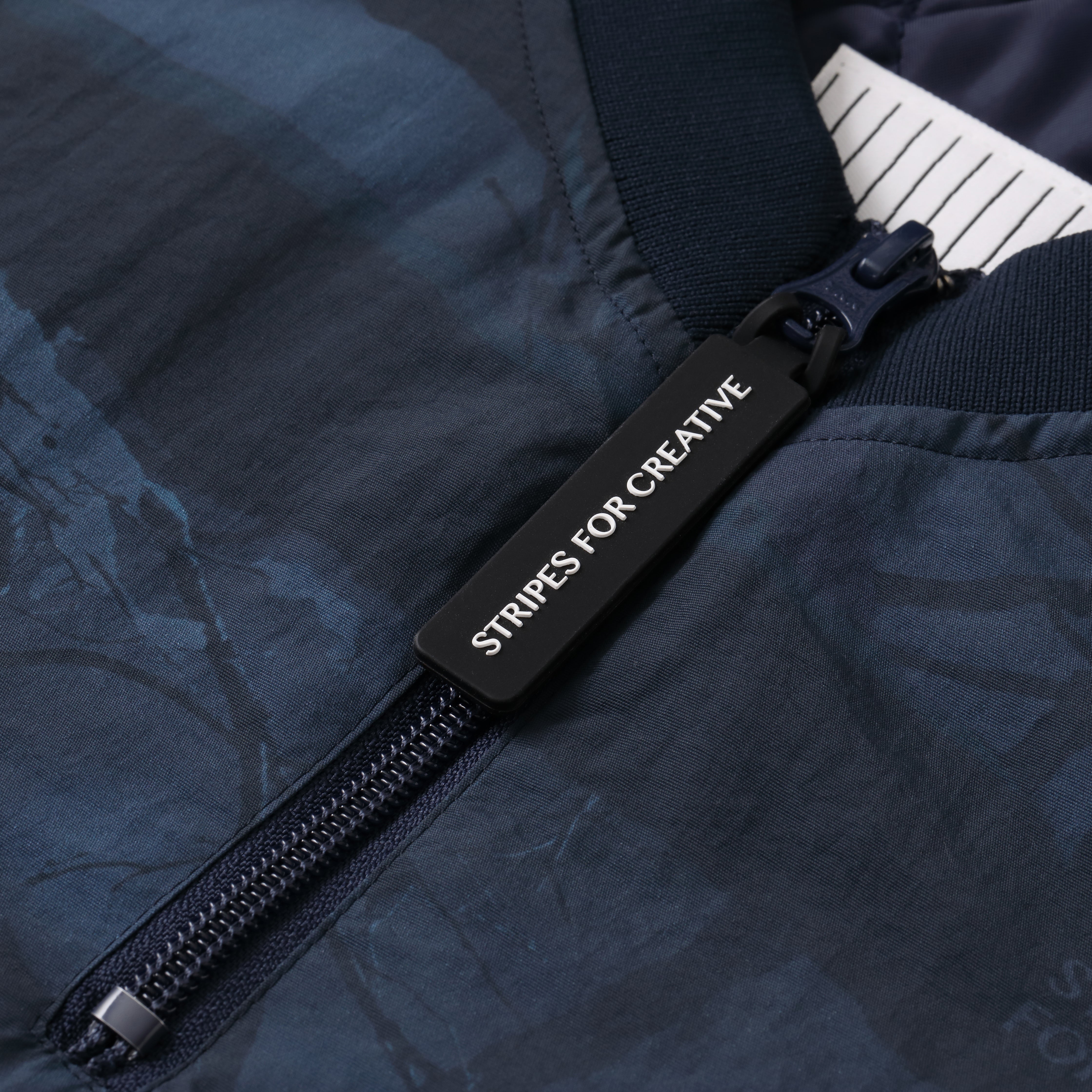 S.F.C HALF ZIP JACKET JACKET - NAVY TREE CAMO – STUDY SHOWROOM STORE