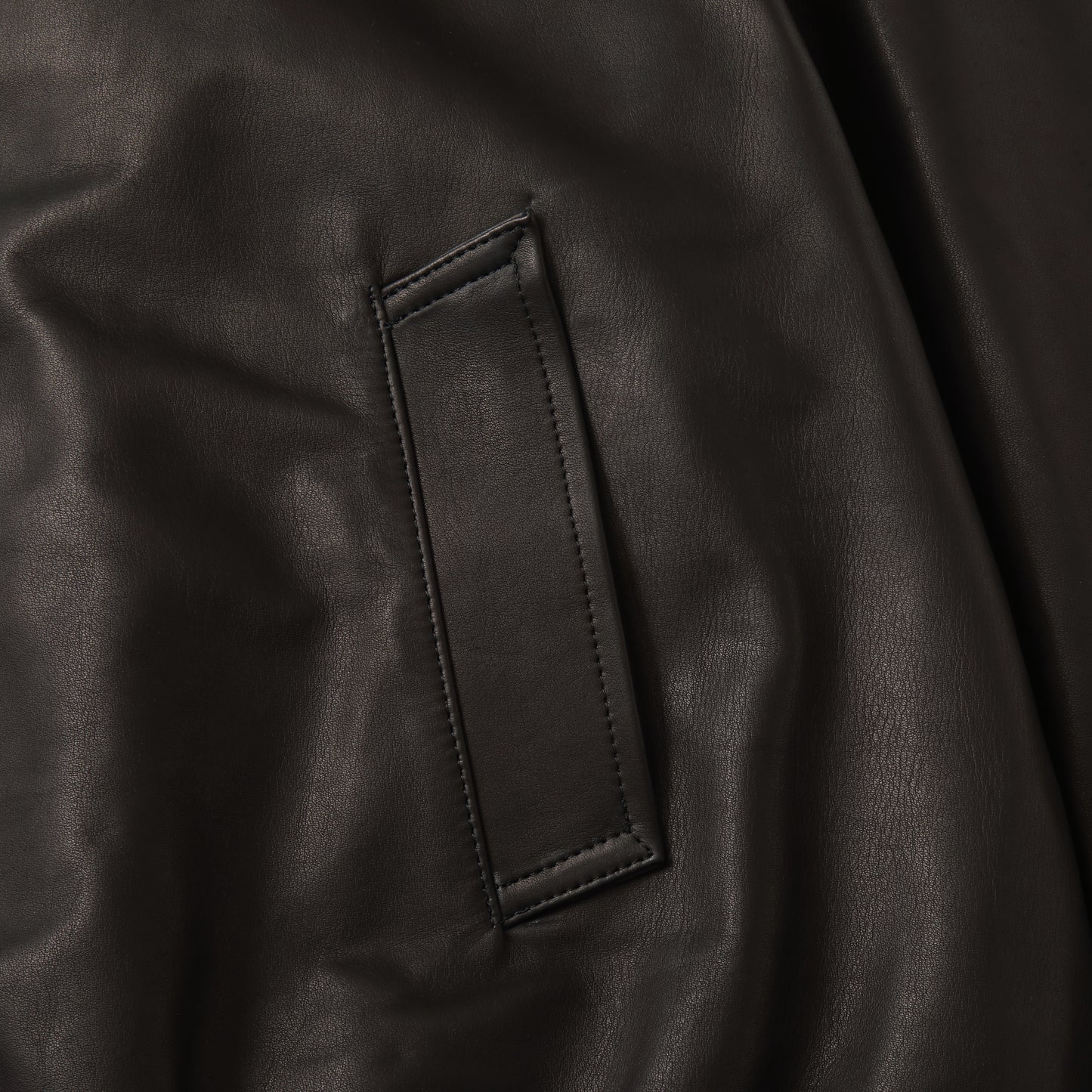 S.F.C LEATHER HOODIE JACKET BLACK【SFCFW25J01】(N)