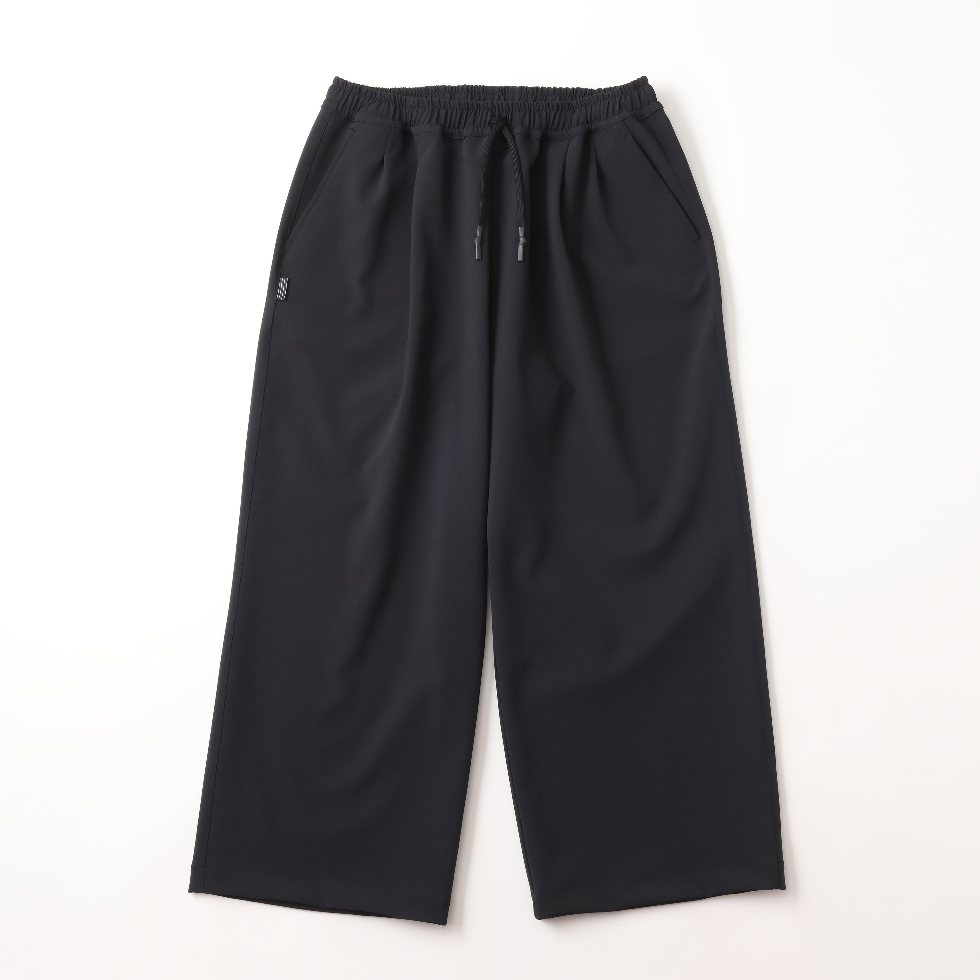 S.F.C WIDE TWO TUCK BAGGY PANTS - BLACK – STUDY SHOWROOM STORE