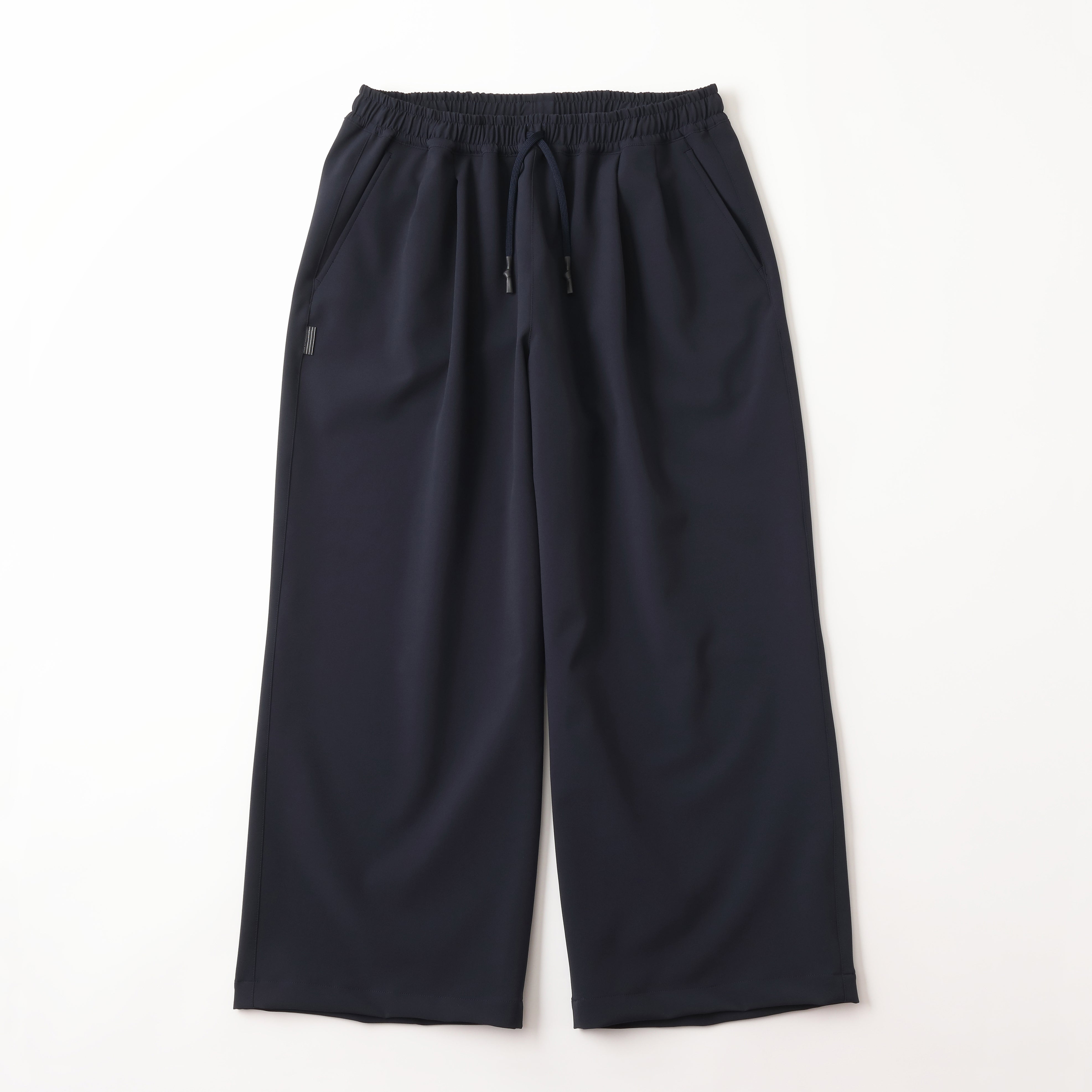 S.F.C WIDE TWO TUCK BAGGY PANTS - NAVY – STUDY SHOWROOM STORE