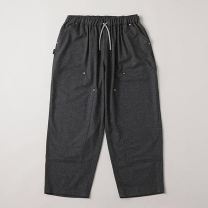 S.F.C  CASHMERE WOOL DOUBLE KNEE PANTS GREY M【SFCFW25P08】(N)