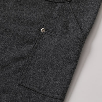 S.F.C  CASHMERE WOOL DOUBLE KNEE PANTS GREY M【SFCFW25P08】(N)