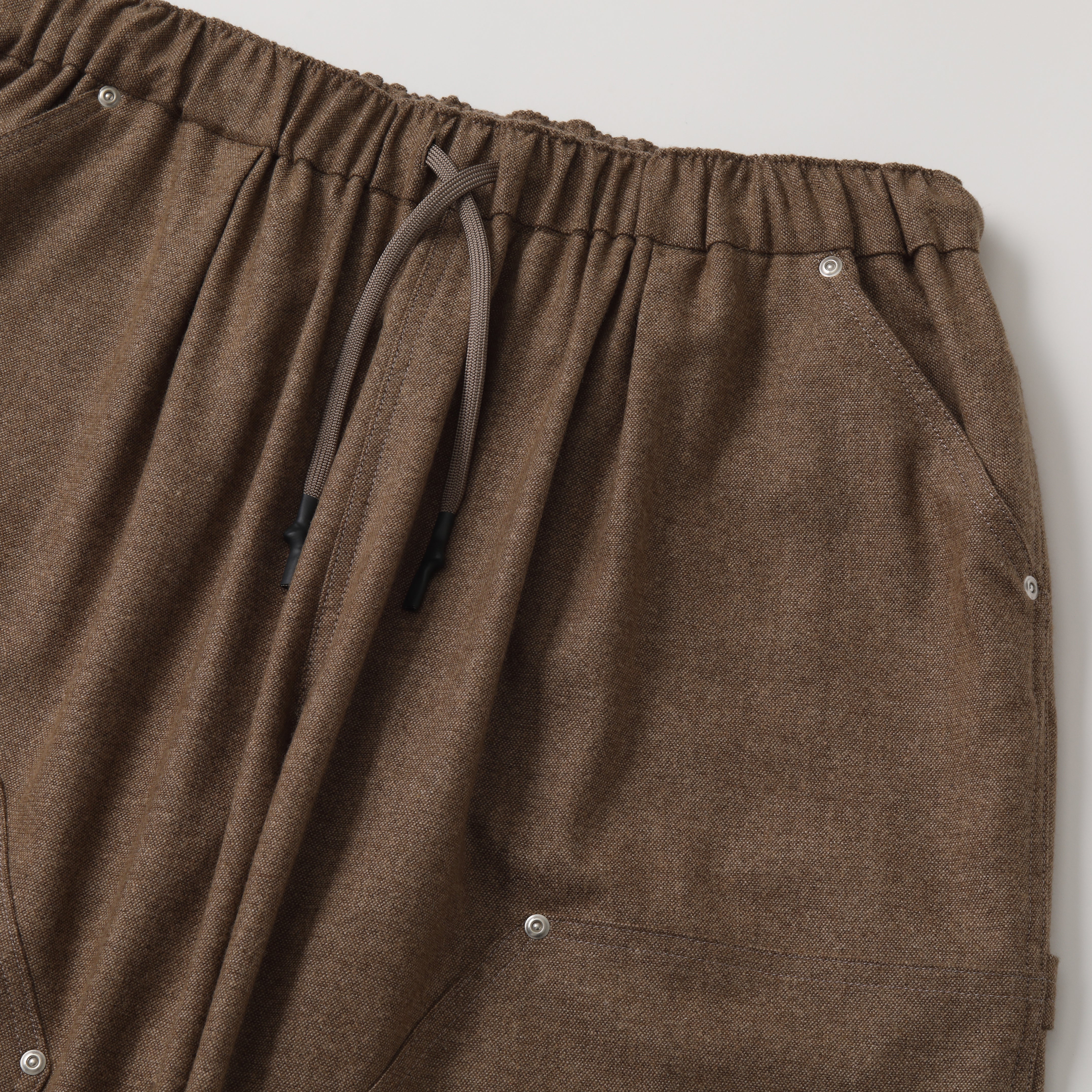 S.F.C CASHMERE WOOL DOUBLE KNEE PANTS - Beige M – STUDY SHOWROOM STORE