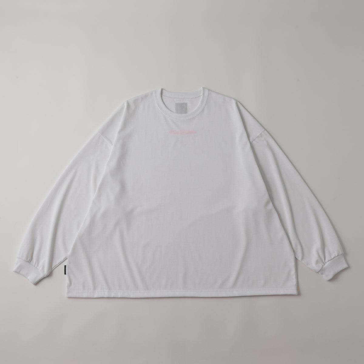 S.F.C SUPER BIG TECH LS TEE - WHITE – STUDY SHOWROOM STORE