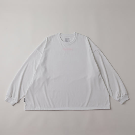 S.F.C SUPER BIG TECH LS TEE WHITE【SFCFW25CS10】(N)
