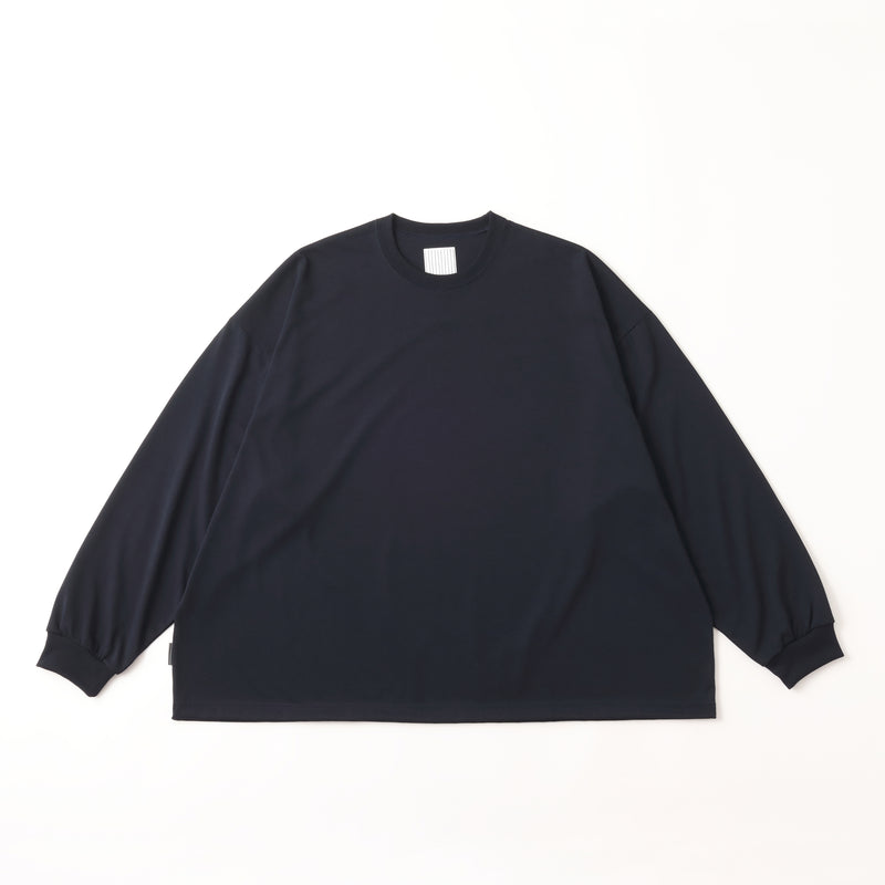 S.F.C SUPER BIG TURTLE LS TEE Navy 新品 094A6364_800x.jpg?v=1755233371