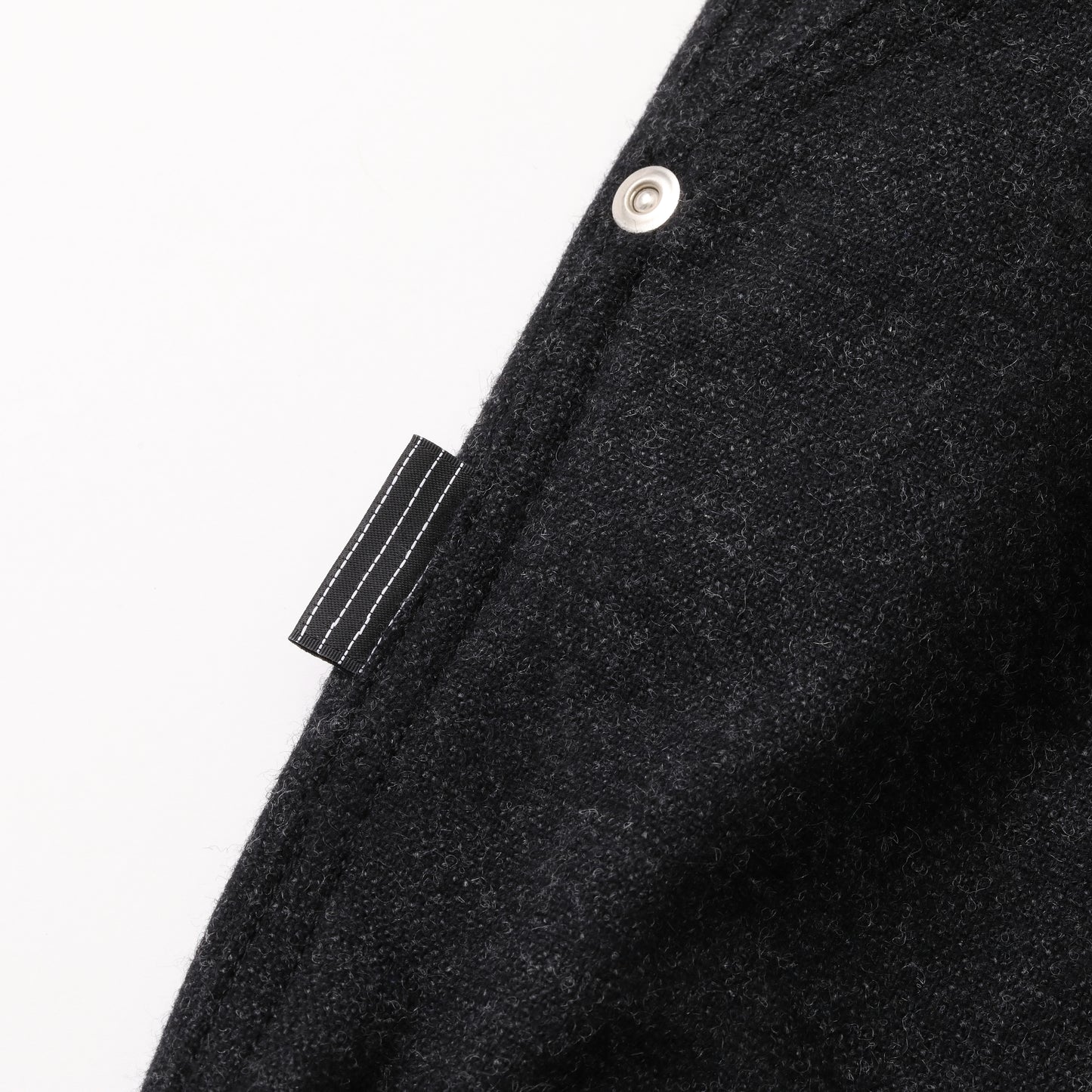 S.F.C  CASHMERE WOOL DOUBLE KNEE PANTS BLACK M【SFCFW25P08】(N)