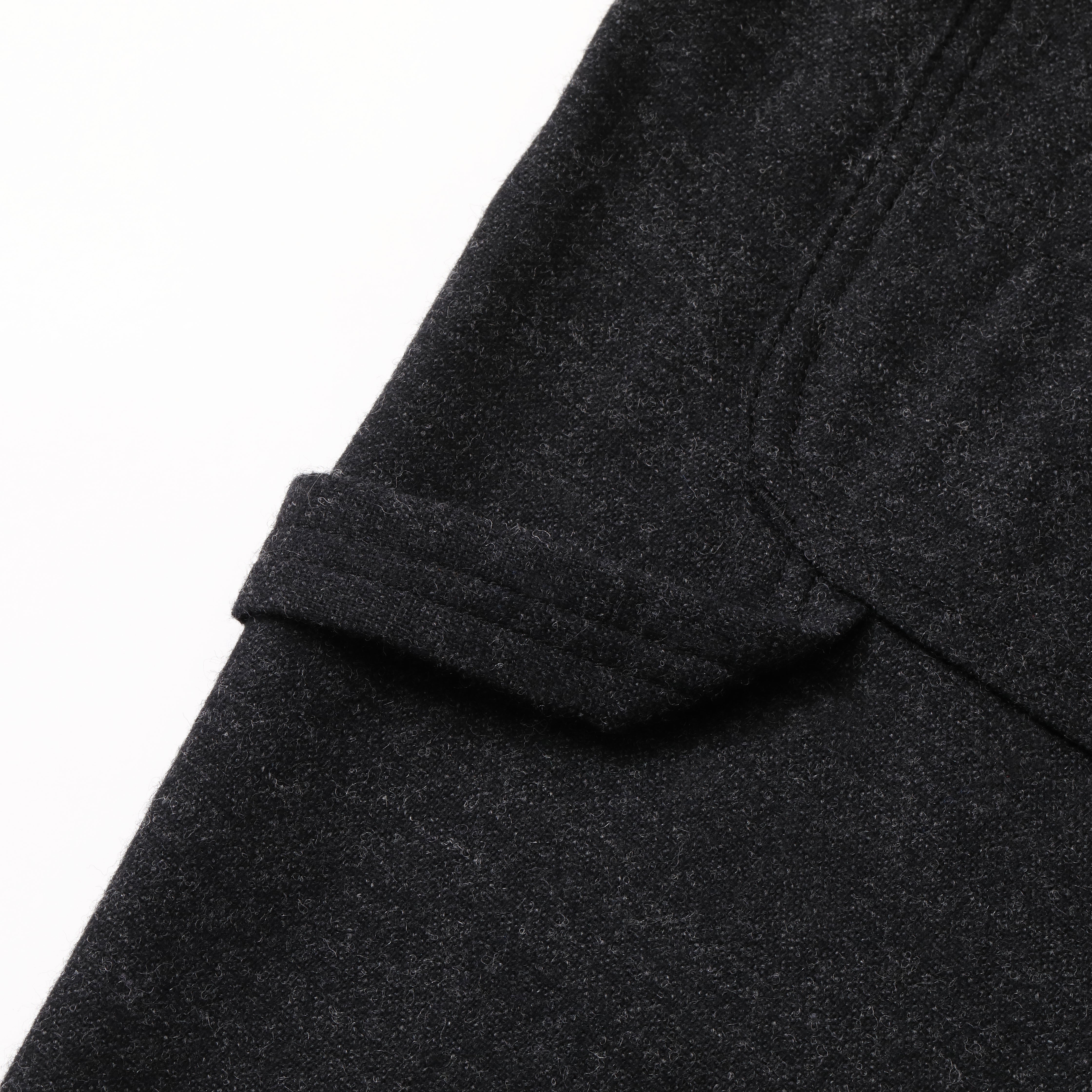 S.F.C CASHMERE WOOL DOUBLE KNEE PANTS - BLACK M – STUDY SHOWROOM STORE