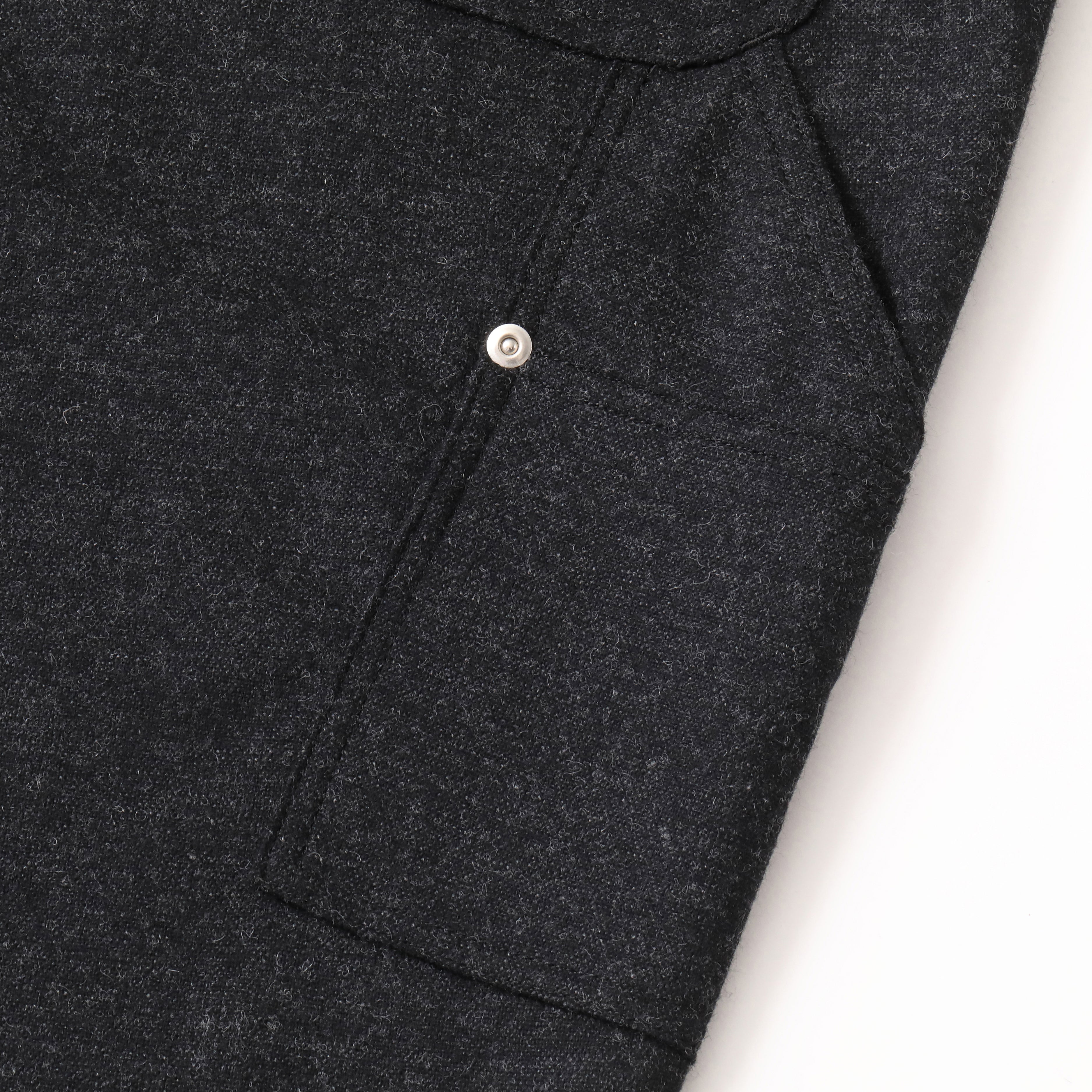 S.F.C CASHMERE WOOL DOUBLE KNEE PANTS - BLACK M – STUDY SHOWROOM STORE