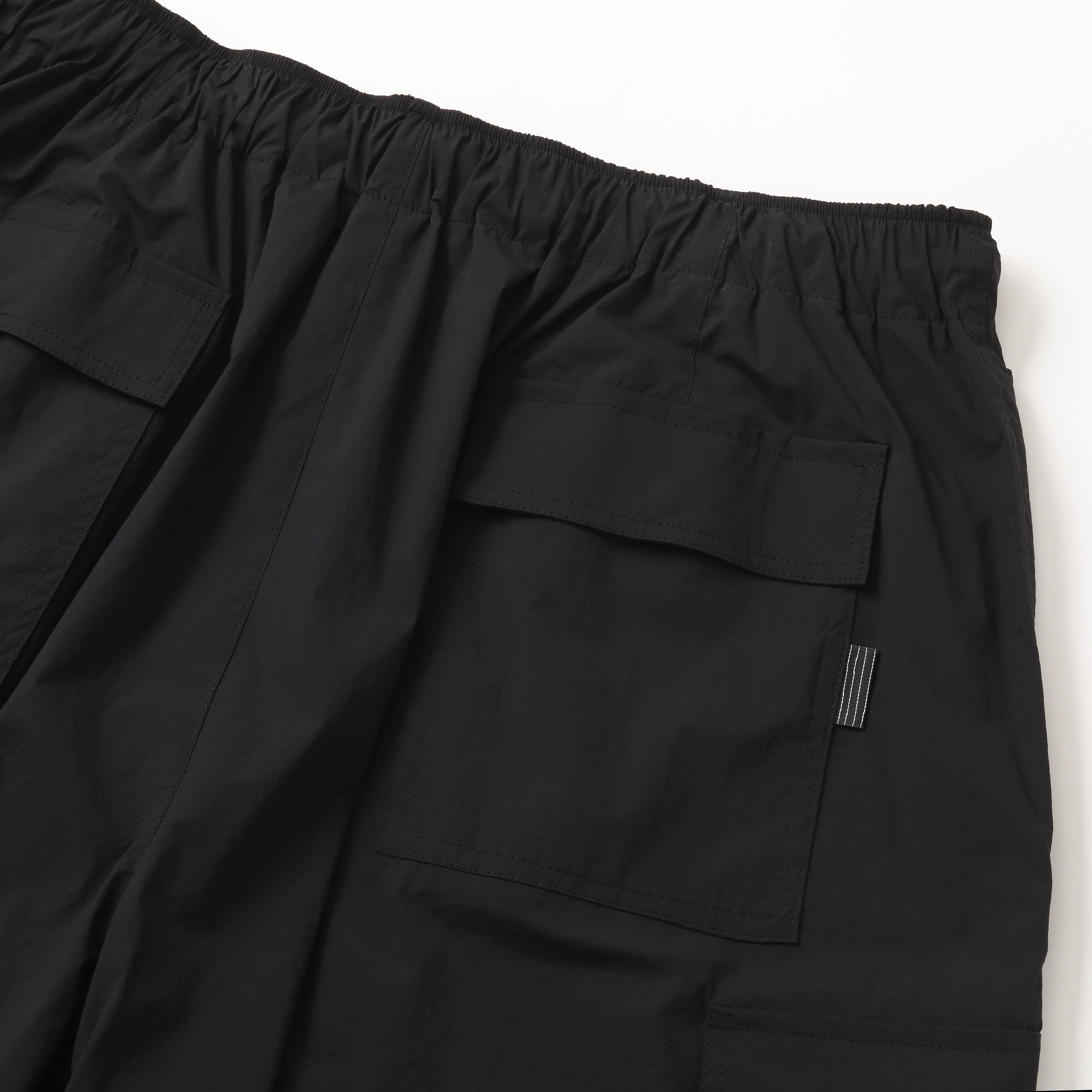 S.F.C PARACHUTE CARGO PANTS - BLACK – STUDY SHOWROOM STORE