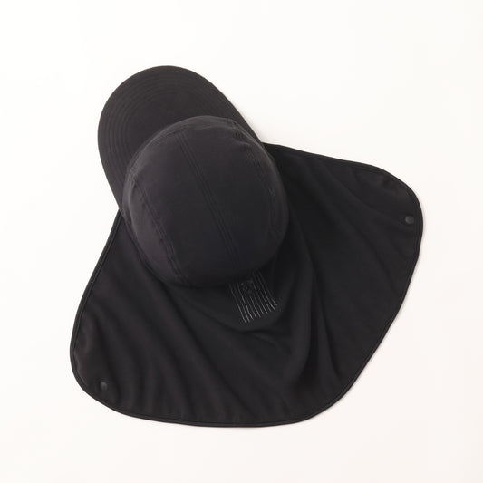 S.F.C FLEECE HOODIE HAT BLACK 【SFCFW25AC02】