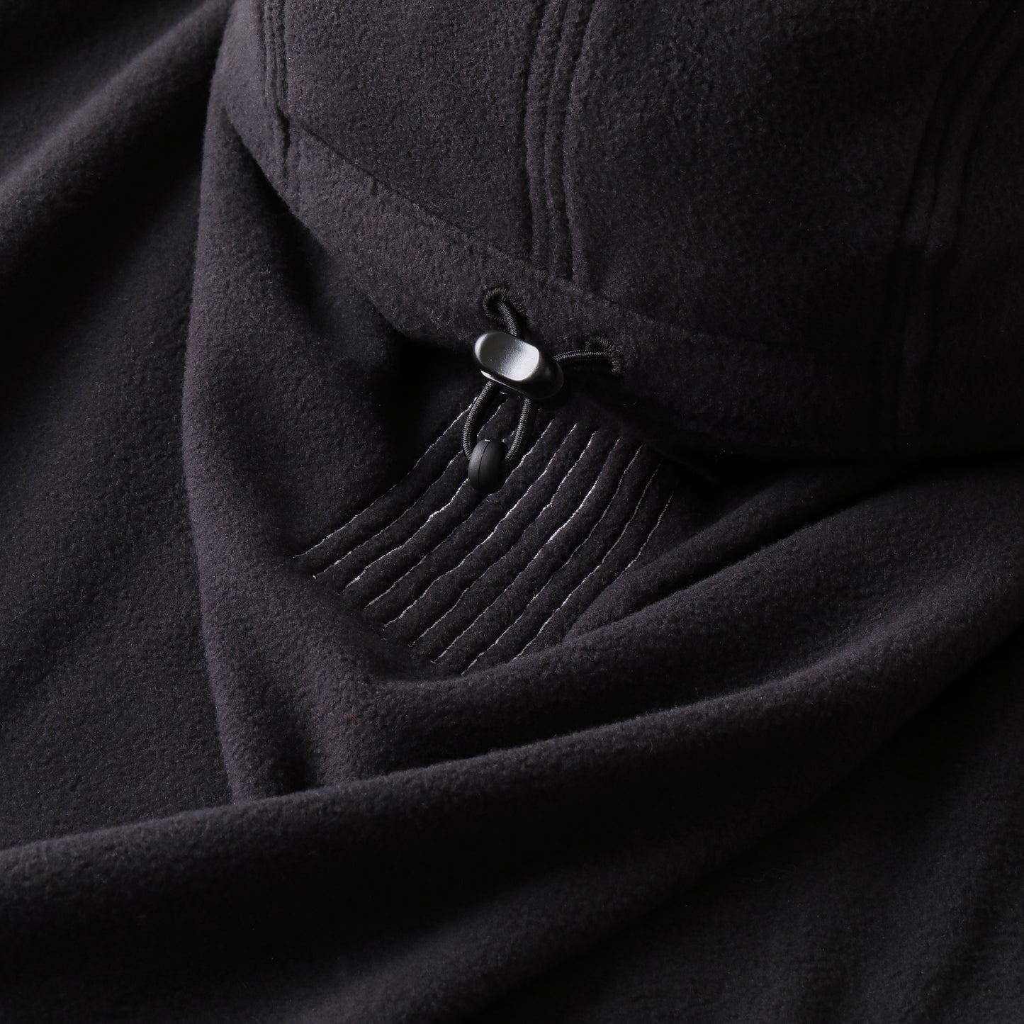 S.F.C FLEECE HOODIE HAT BLACK 【SFCFW25AC02】