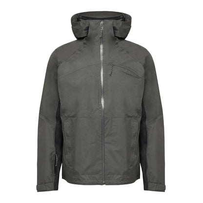 Hiking Patrol × MAMMUT HS HOODED JACKET GABBRO/BLACK フロントデザイン ジャケット 全体ビュー