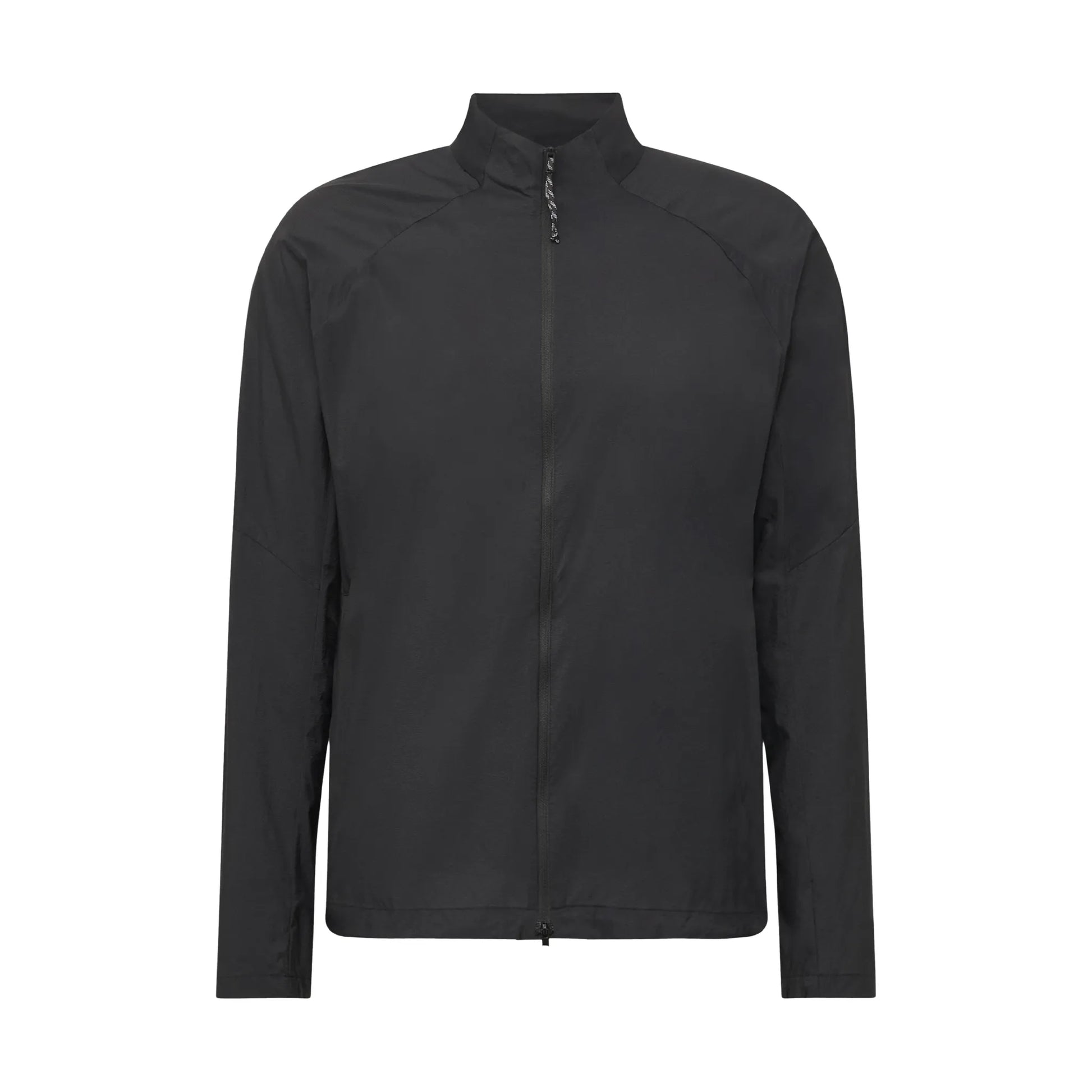 Hiking Patrol × MAMMUT WB JACKET BLACK フロントデザイン 長袖トップス 全体ビュー