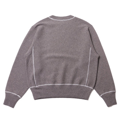 MEIAS Pure Cashmere Sweat PO Moca【CAPO-6A08】 商品写真 背面