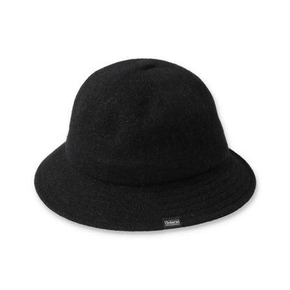 SOLARIS&CO. ANGORA WOOL BELL HAT"BOYZ" Black【X01008】(N)