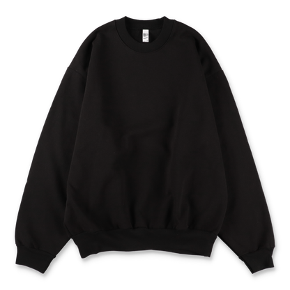 Los Angeles Apparel Heavy Fleece Crewneck Sweatshirt Black [HF07]
