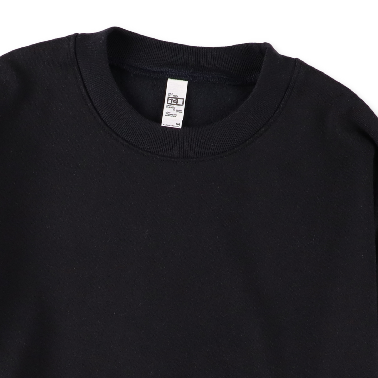 Los Angeles Apparel Heavy Fleece Crewneck Sweatshirt Navy【HF07】