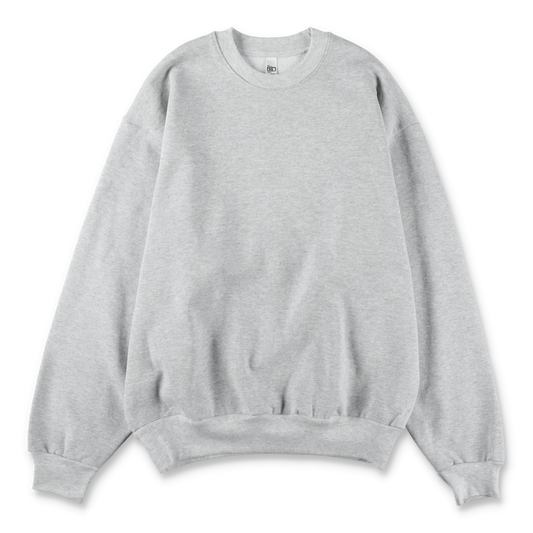 Los Angeles Apparel Heavy Fleece Crewneck Sweatshirt Ash【HF07】