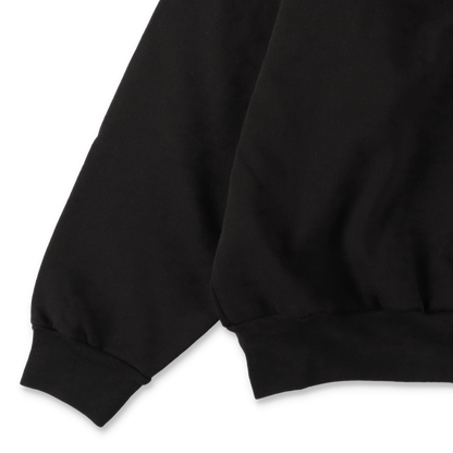 Los Angeles Apparel Heavy Fleece Crewneck Sweatshirt Black [HF07]