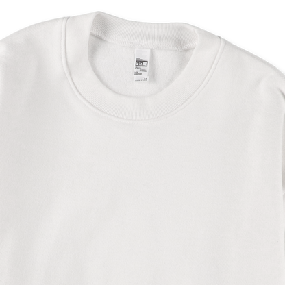 Los Angeles Apparel Heavy Fleece Crewneck Sweatshirt White【HF07】