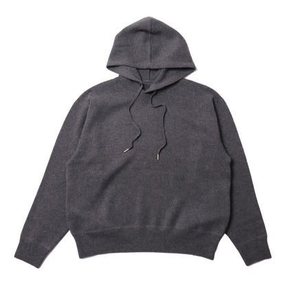 MEIAS Wool Cashmere Hoodie PO T.Gray【HEPO-4A21】商品写真 正面
