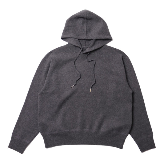 MEIAS Wool Cashmere Hoodie PO T.Gray【HEPO-4A21】商品写真 正面