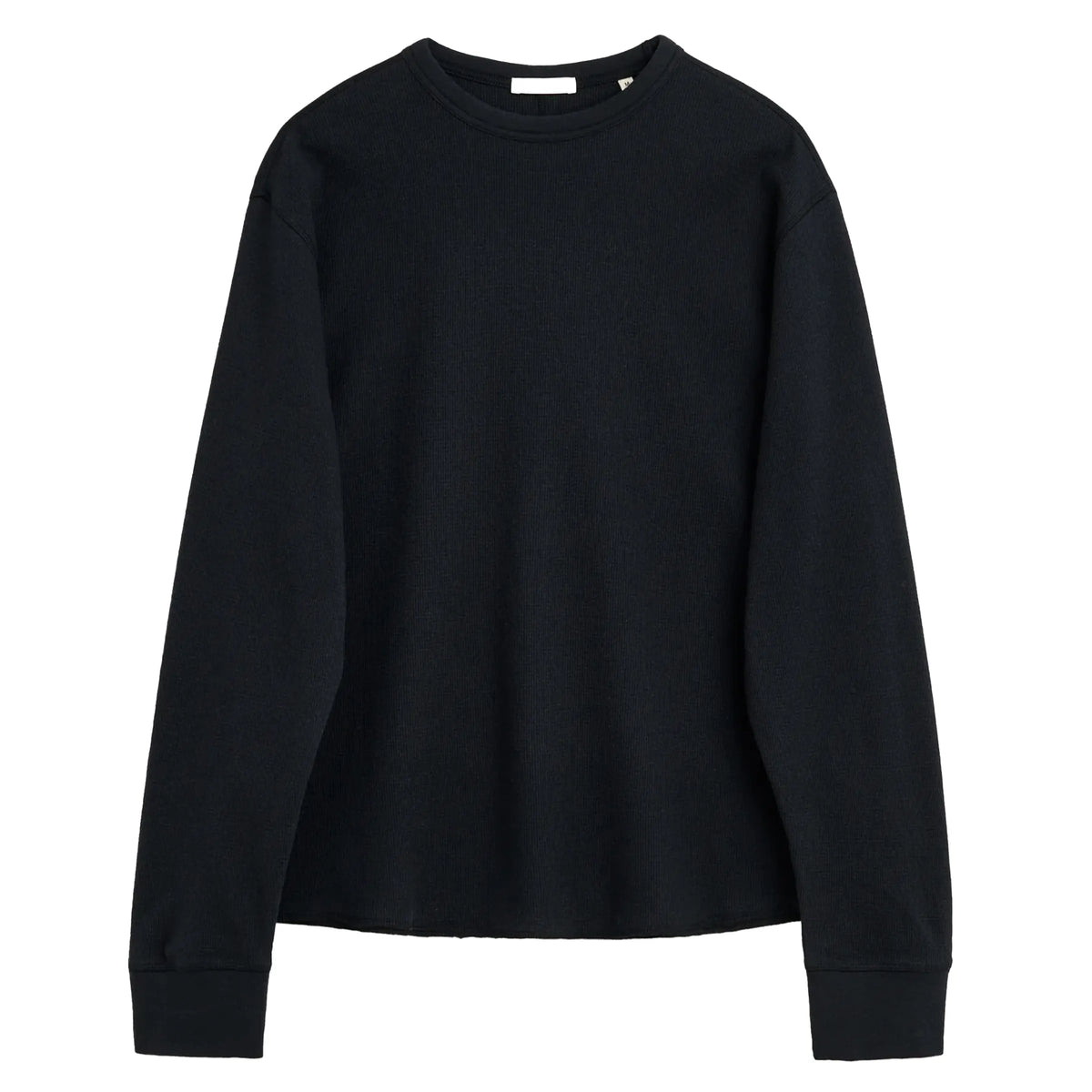 SUNFLOWER Wool Waffle Tee LS Black【2068】(N) 商品写真