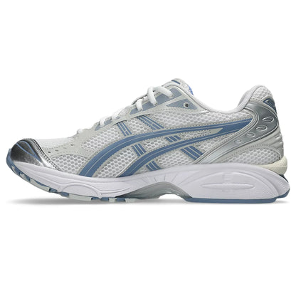 ASICS GEL-KAYANO 14 WHITE LIGHT NAVY スニーカー サイド