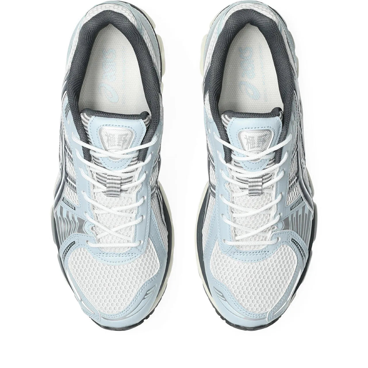 ASICS GEL-KAYANO 12.1 WHITE CARRIER GREY トップビュー