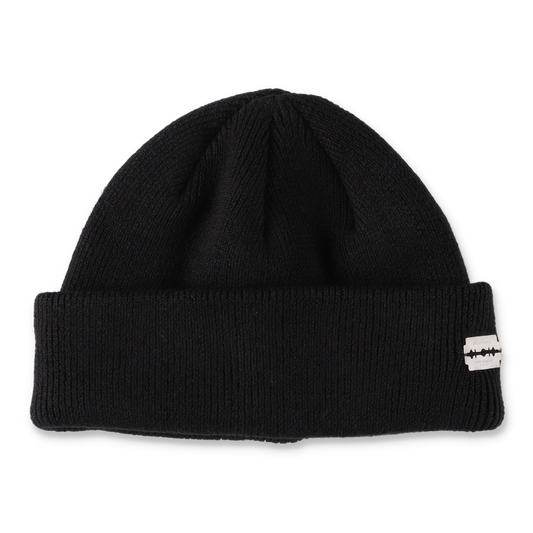 SOLARIS&CO. ACRYLIC COTTON WATCH CAP "HUNTER" Black【Y01024】(N)