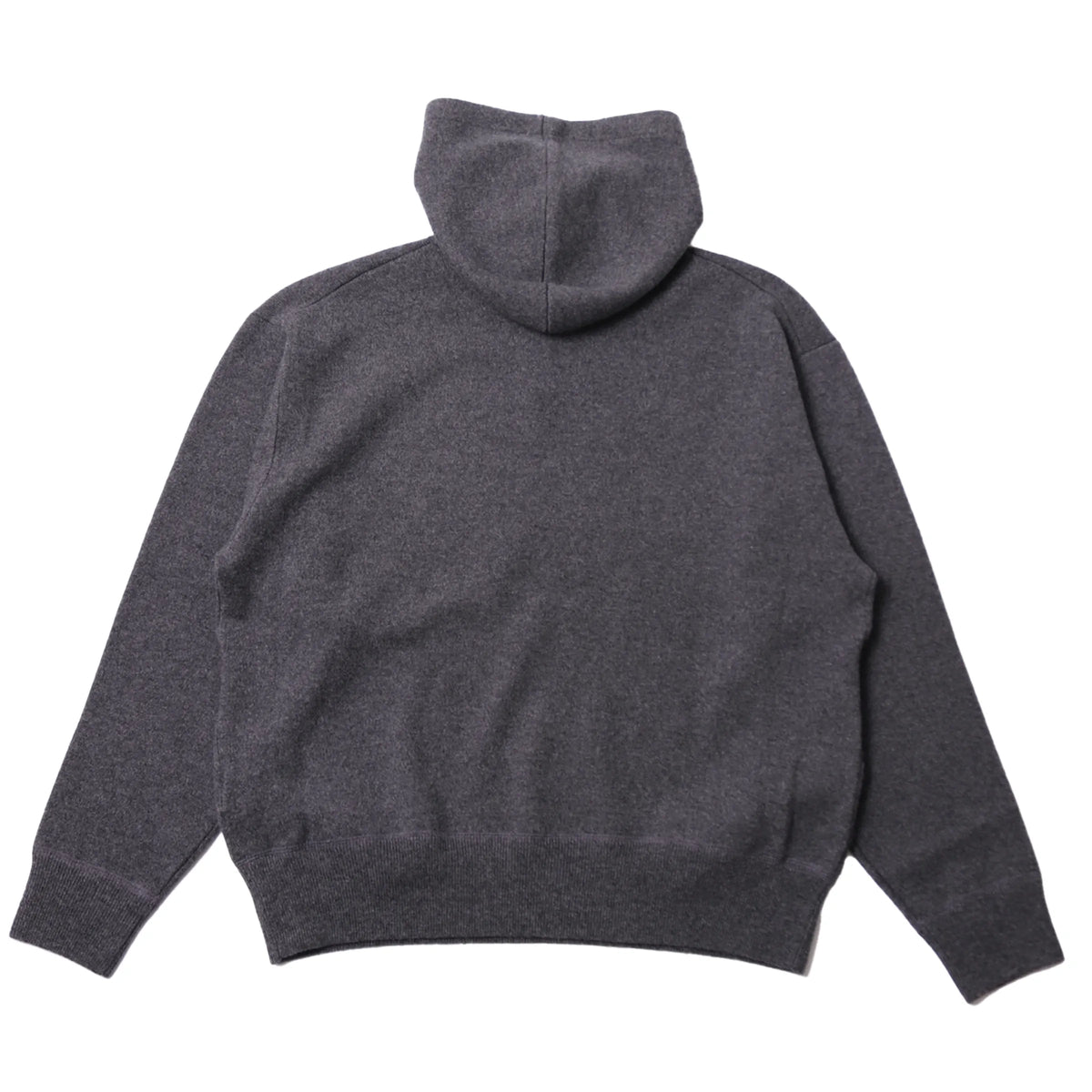 MEIAS Wool Cashmere Hoodie PO T.Gray【HEPO-4A21】商品写真 背面