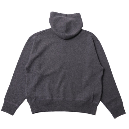 MEIAS Wool Cashmere Hoodie PO T.Gray【HEPO-4A21】商品写真 背面