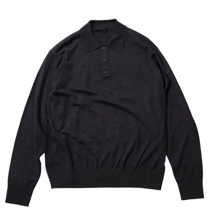 MEIAS Wool Polo PO Brown【VIPO-6A02】(N) 商品写真 正面