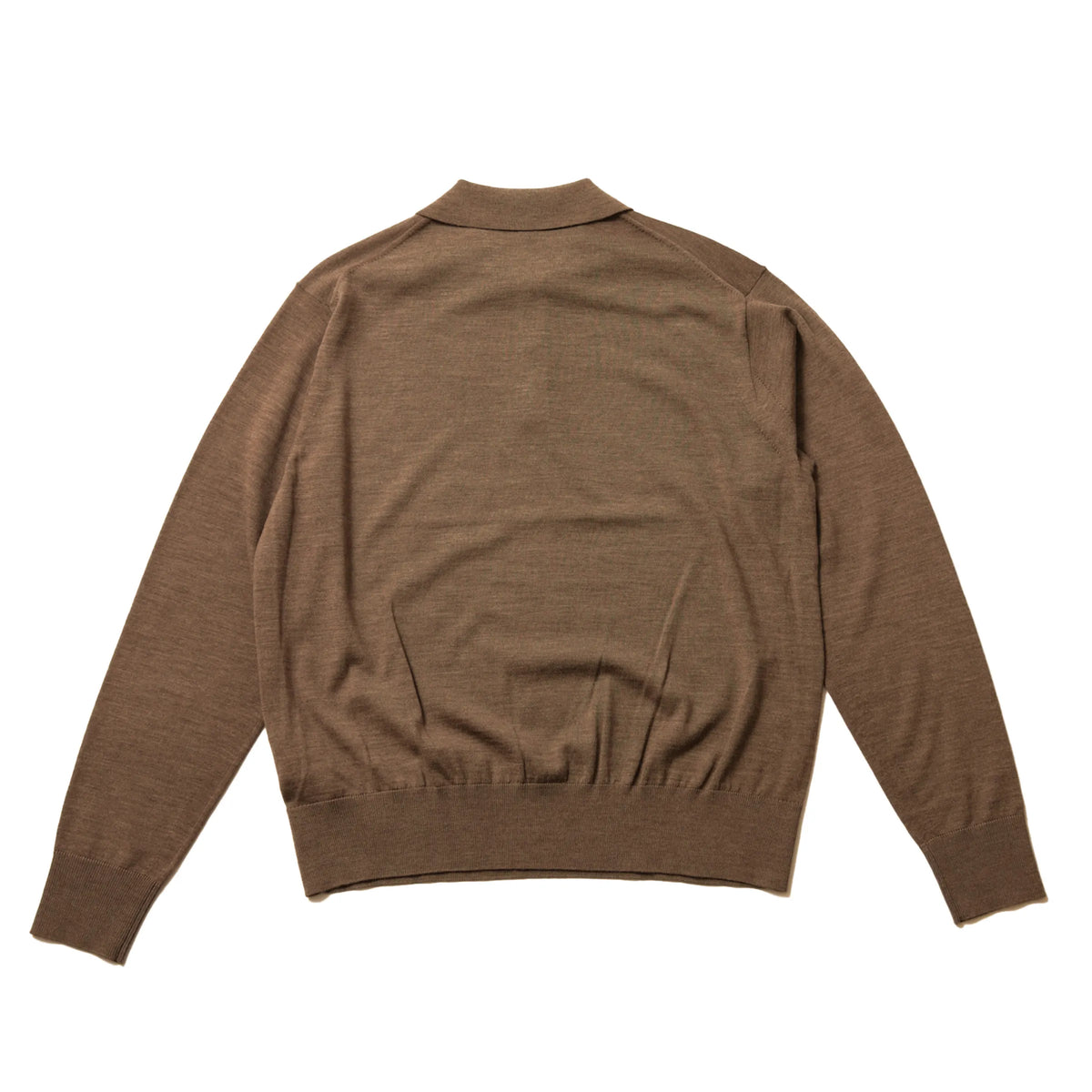 MEIAS Wool Polo PO Brown【VIPO-6A02】(N) 商品写真 背面