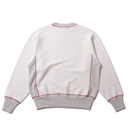MEIAS Pure Cashmere Sweat PO Off x Gray【CAPO-6A08】 商品写真 背面