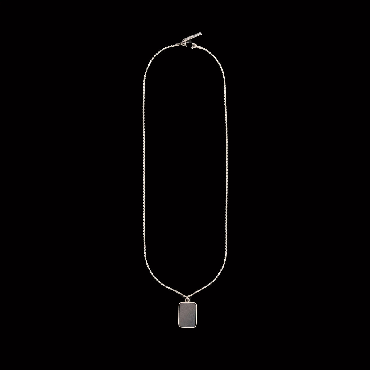 SOPHIE BUHAI Rectangle Pendant Sterling Silver【FW20-N02-SS】(N)　商品写真