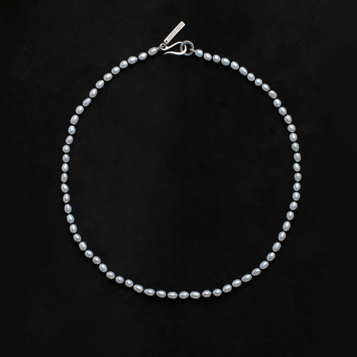 SOPHIE BUHAI Tiny Pearl Collar Sterling Silver【R21-N06-SS-WT-18】(N)商品写真