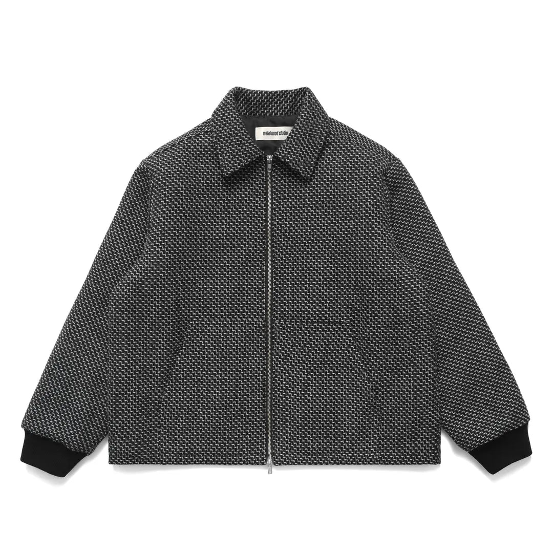 METALWOOD STUDIO MECHANIC JACKET Black 正面