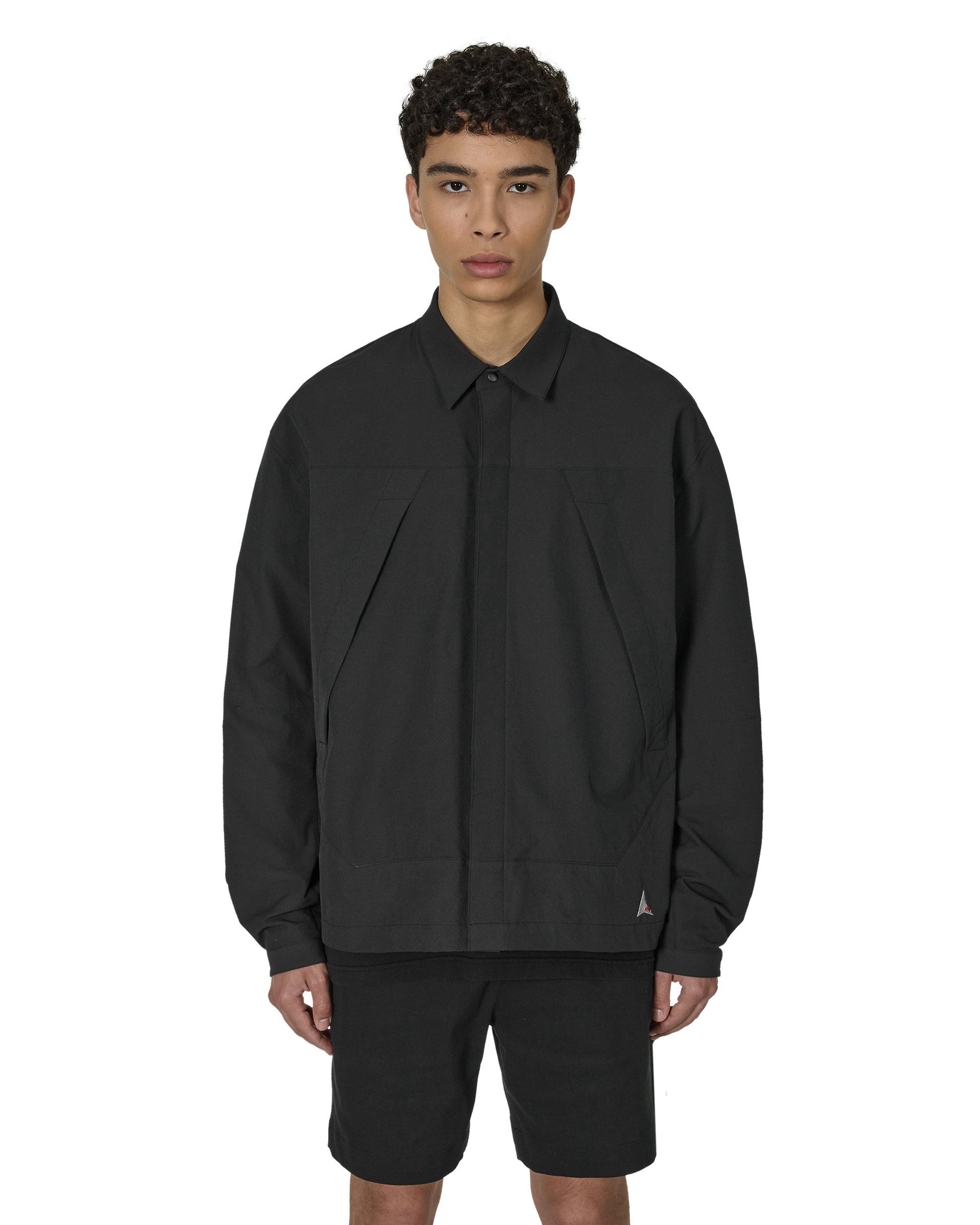 ROA - Utility Overshirt Black – STUDY SHOWROOM STORE ROA - Utility Overshirt Black – STUDY SHOWROOM STORE
