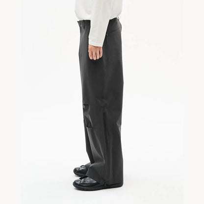 Hiking Patrol ARC 3L SHELL TROUSER CHARCOAL BLACK　着用イメージ 側面